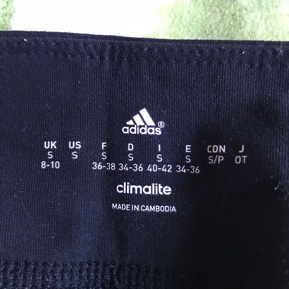 Adidas Capri Leggings Size Small - Picture 5 of 8